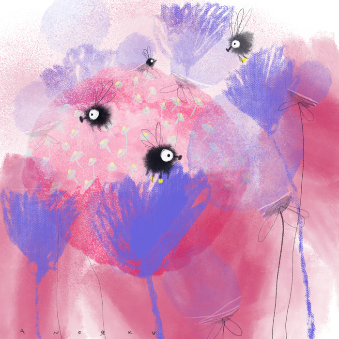 Чёрные пчелки