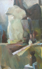 Натюрморт "В мастерской. Искусство"