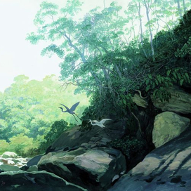 Вспугнутые цапли