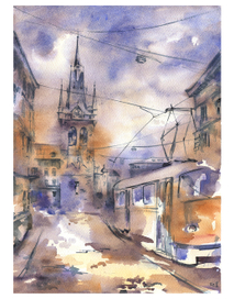 место действия - сон. 