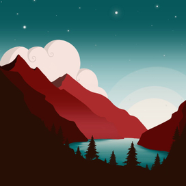 Ночной пейзаж