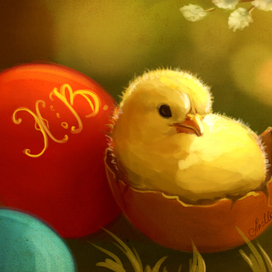 Пасхальная иллюстрация