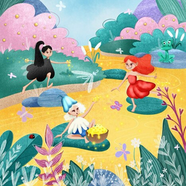 Обложка для книги про Фей