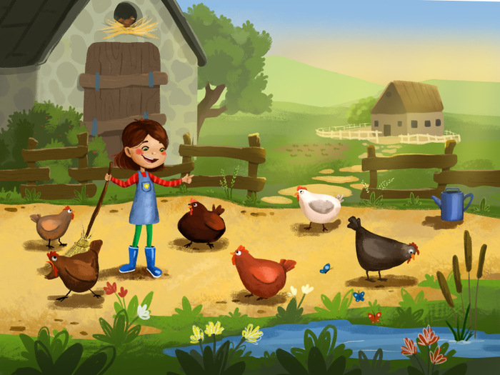 Считаем кур