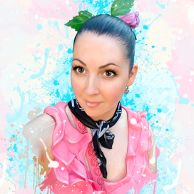 Портрет в стиле Dream Аrt - первая техника исполнения.