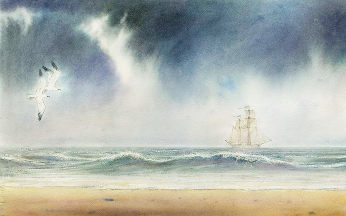 Форзац к ,,Алым парусам,,