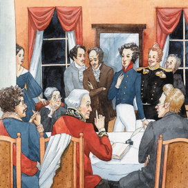 Пушкин на экзамене