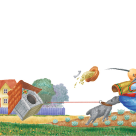 бешеная собака и хозяина кусает