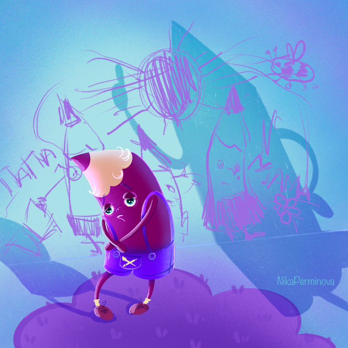 Шаловливый карандаш