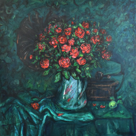 В вечернем саду