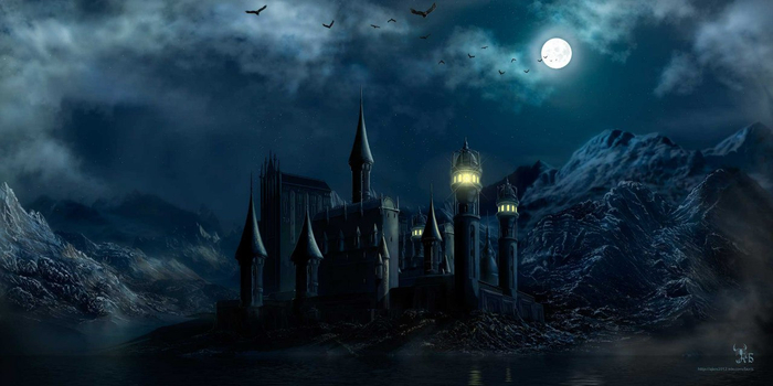 у горного озера...