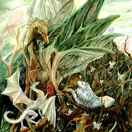 Луарилл - деревья-драконы