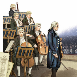 К произведению Марины Дробковой " Шуберт и зимний путь". Издательство "Аквилегия-М" 7