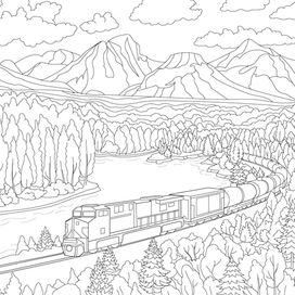 Раскраска для Евраз