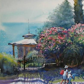 ДЕЛЬФИН  ПОПЛЫЛ.