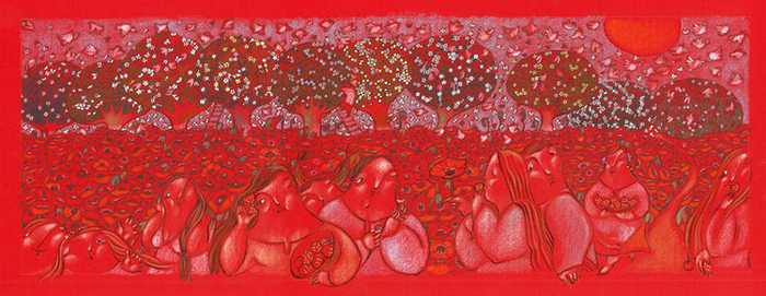 Лето красное