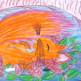 Белочка в дупле