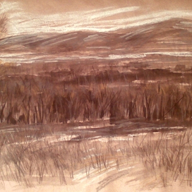 Еще далеко. Якутский ландшафтик