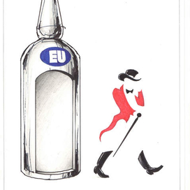 JOHNNIE WALKER покидает Евросоюз .