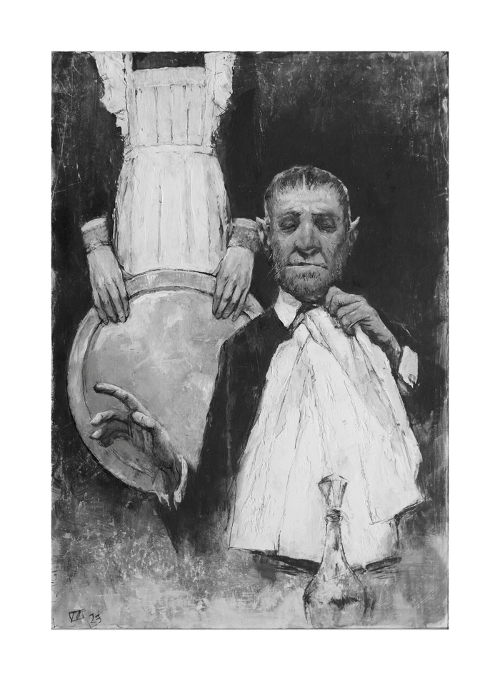 М.А.Булгаков "Собачье сердце"иллюстация к 7 главе