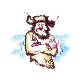 Палеолитический мужик