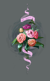 Серия "грустные цветы"