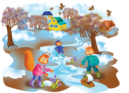 весна для словаря