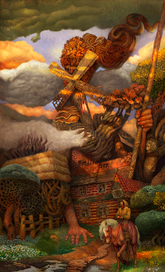 Голова-мельница