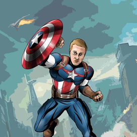 Ваше лицо на тело супергероя