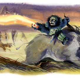 Иллюстрация Сказки "Голубая Фея"