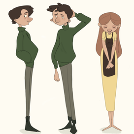 Концепт-арт персонажей