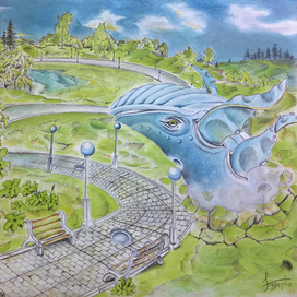 Здесь водятся киты