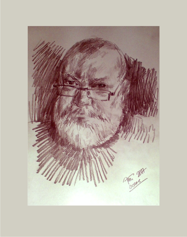 Самый красивый новый лысый автопортрет )))