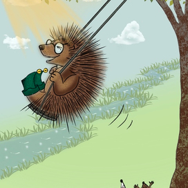 Дедушка ёж 