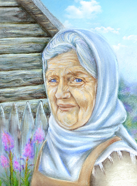 Деревня (фрагмент)