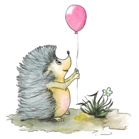 Довольный ежик 