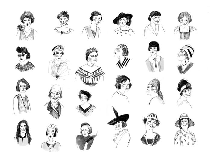 Иллюстрации для книги «Variété»