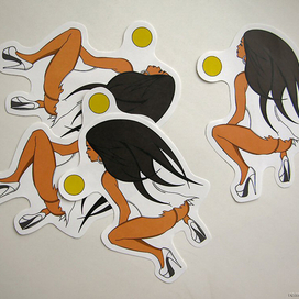 Наклейки "Вечер и ветер"