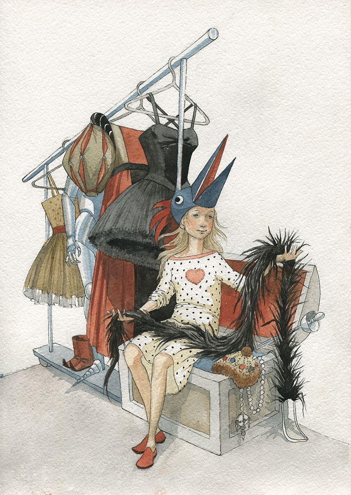 Книга о театре. В костюмерной.