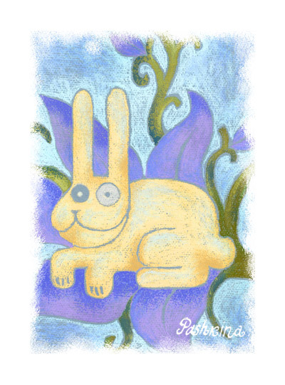 заяц новогодний