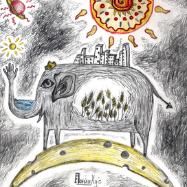 Слон по имени Жизнь и 4 солнца