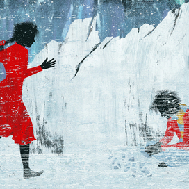 Иллюстрация - 22 к сказке Х.К. Андерсена "Снежная королева"