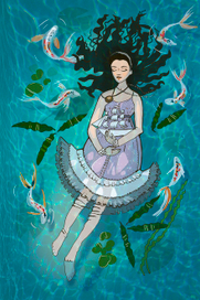 Девушка на воде