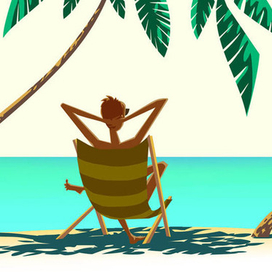 иллюстрации к телепередаче (море)