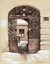 И снова зима.