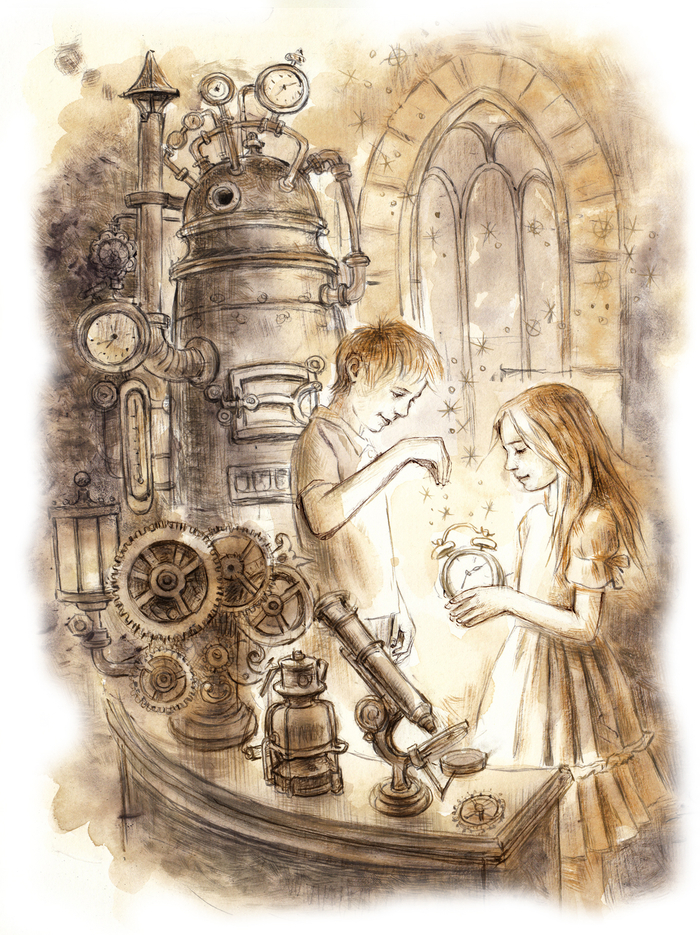 Волшебный будильник. К сказке В.Лиходеда "Дом непослушных детей"