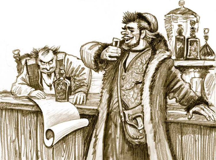 Илл. к книге В.Абросимова "П......... за см...."