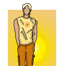 бог  Аполлон в новом образе 