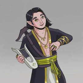 ДнД полурослик бард