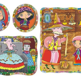 Иллюстрация к "Маленька баба-Яга"